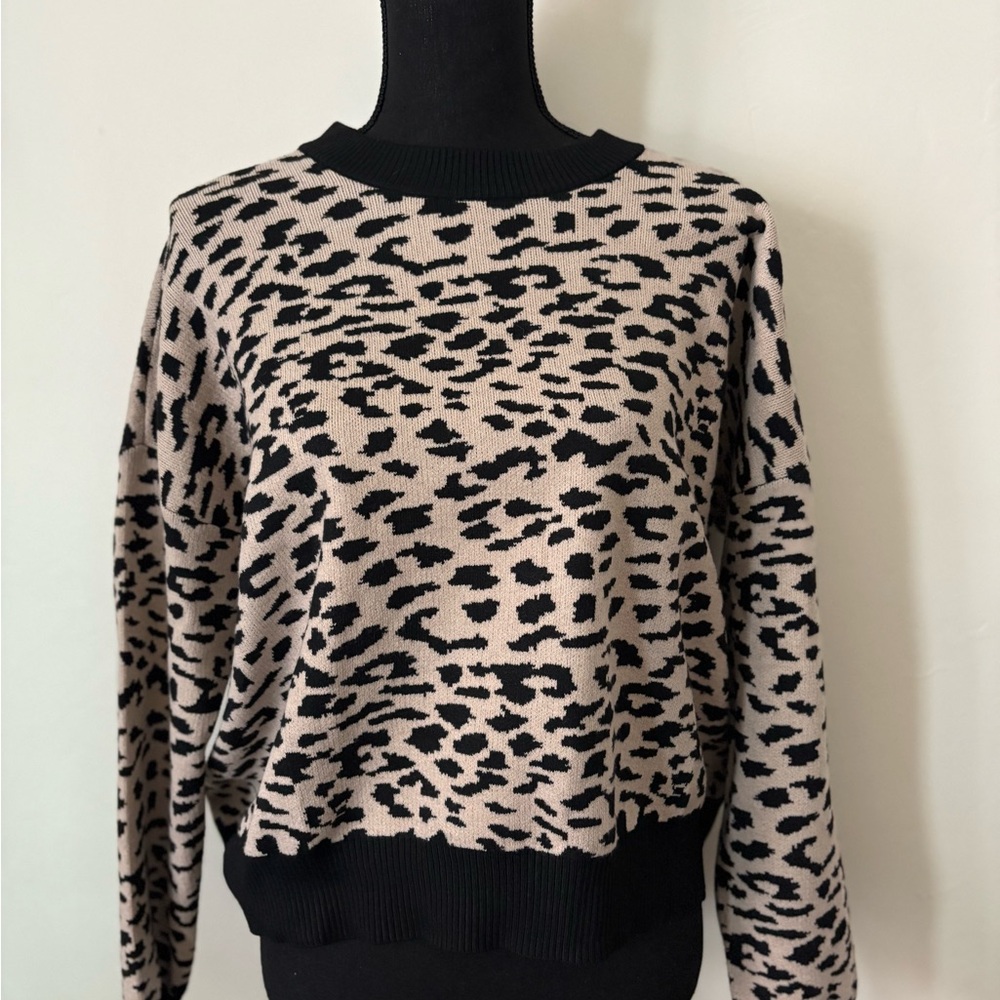 Leopard Print Sweater - Picture 2 of 6